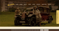 Desktop Screenshot of hotel-morava.sk