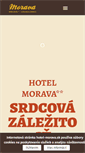 Mobile Screenshot of hotel-morava.sk